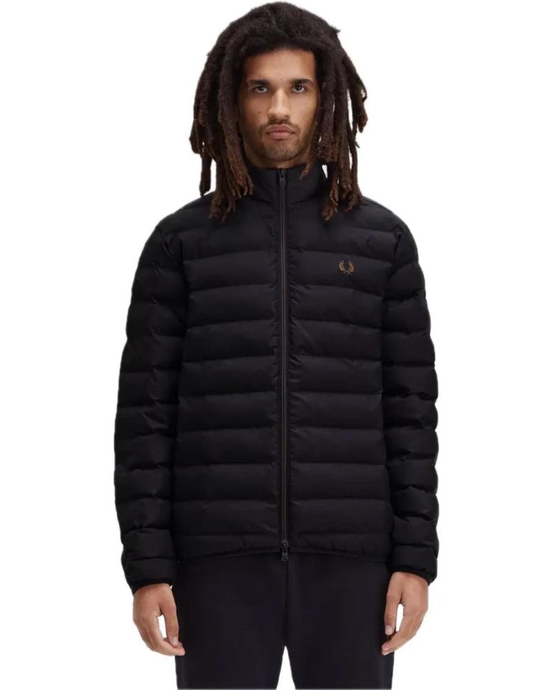 FRED PERRY CHAQUETA HOMBRE J4564 NEGRO