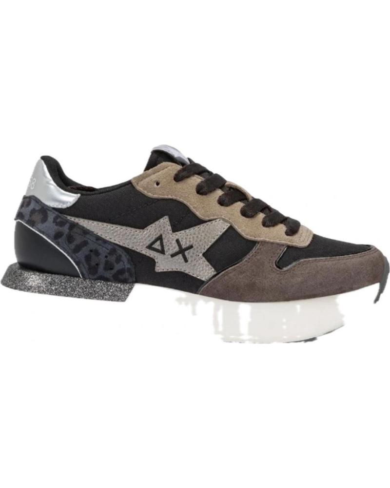 SUN68 CALZADO MUJER SCPZ45221 NEGRO