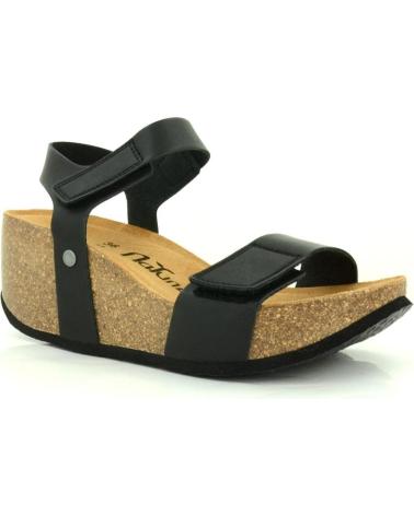 NATUNED SANDALIA CH12 PIEL NEGRO