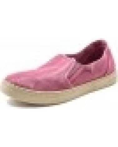 SCARPE SLIP-ON NATURAL WORLD 6301E IN TELA NEGRO