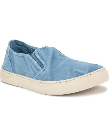 BASKETS CASUAL SLIP-ON NATURAL WORLD 6301E ORANGE NARANJA