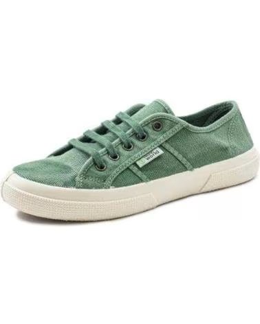 NATURAL WORLD ZAPATO UNISEX BASKET 901- NEGRO
