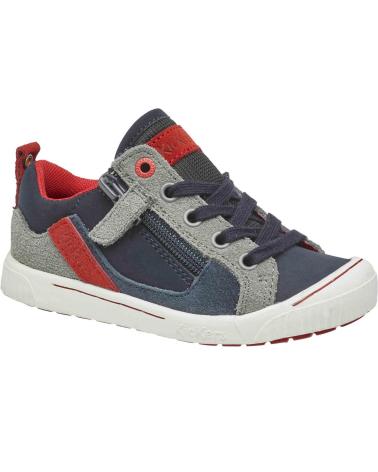 KICKERS ZAPATO NINO ZIGZAGUER - GRIS