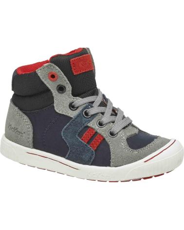 KICKERS ZIGUERS BOTAS CANO ALTO CINZENTAS GRIS