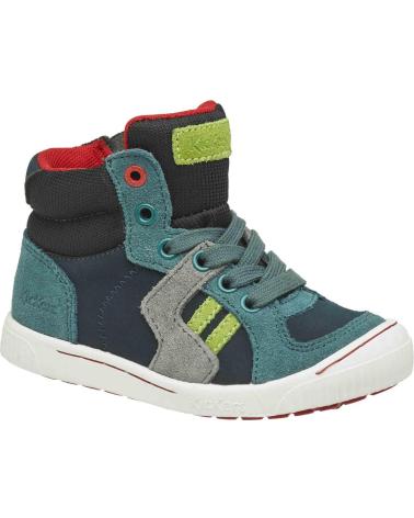 KICKERS ZIGUERS BOTAS CANO ALTO AZUIS AZUL