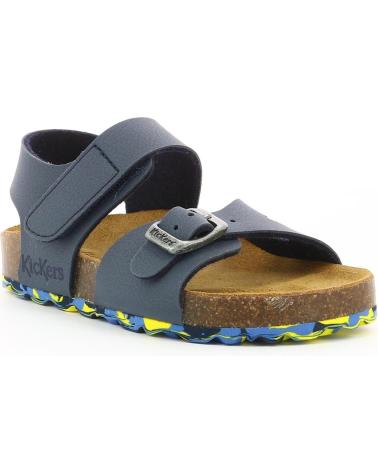 KICKERS SANDALIA NINO-A SUNKRO - AZUL