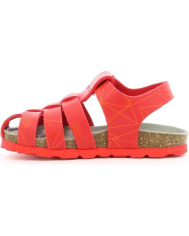 KICKERS SANDALIA NINO-A SUMMERTAN - ROJO