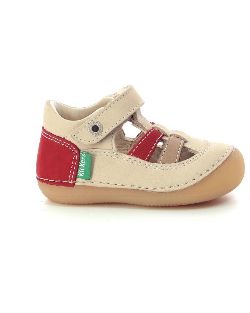 KICKERS SANDALIA SUSHY INFANTIL BEIGE BEIGE