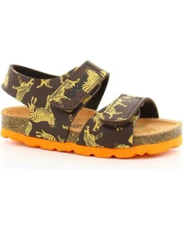 SANDALES KICKERS SUMMERKRO MARRóN