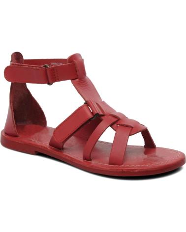 KICKERS SANDALIA NINA DJACK - ROJO