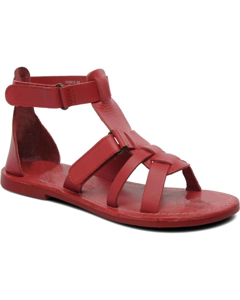 KICKERS SANDALIA NINA DJACK - ROJO