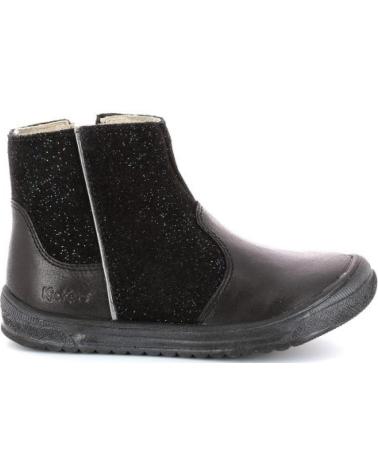 BOTA CHELSEA KICKERS BRISKA PRETA PARA MENINA NEGRO