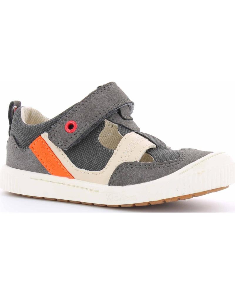 KICKERS ZIGUERO - GRIS GRIS