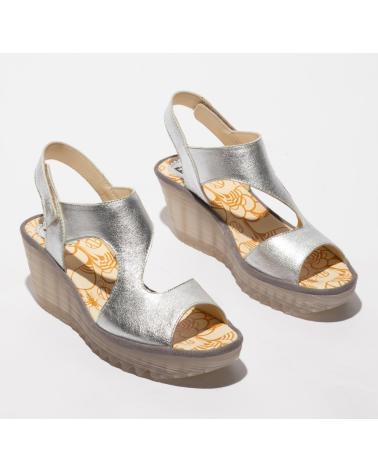 KEILSANDALE FLY LONDON YOXA 576 SILBER VARIOS COLORES