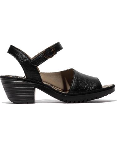 FLY LONDON WELY 439 BLACK SANDAL NEGRO