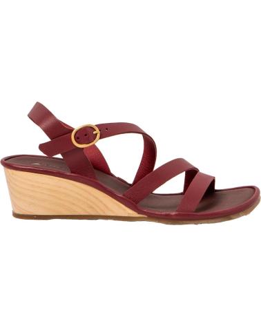 EL NATURALISTA SANDALIA GAIA N852 ROJO BURDEOS AZUL