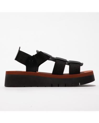 SANDALIA FLY LONDON SAMB 245 NEGRA NEGRO