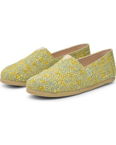 PAEZ GUM CLASSIC PRINT FEEL DOUBT ALPARGATA AMARILLA AMARILLO