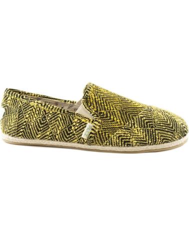 PAEZ ORIGINAL RAW SLIP-ON ALPARGATA AMARILLA AMARILLO