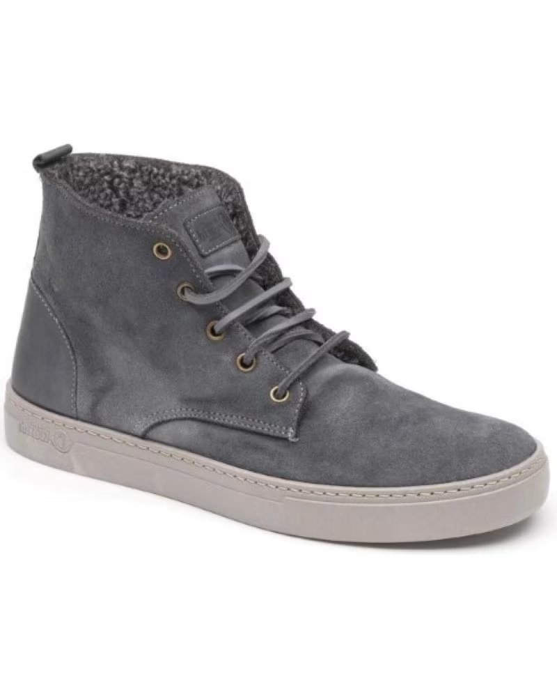 NATURAL WORLD BOTA HOMBRE BASKET 6703 - NEGRO