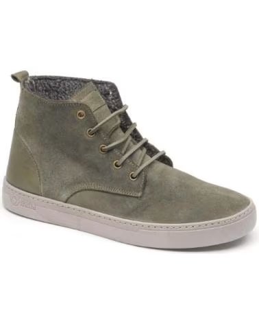 NATURAL WORLD BOTA HOMBRE BASKET 6703 - NEGRO