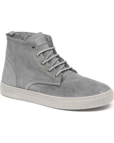 NATURAL WORLD BOTA HOMBRE BASKET 6703 - NEGRO