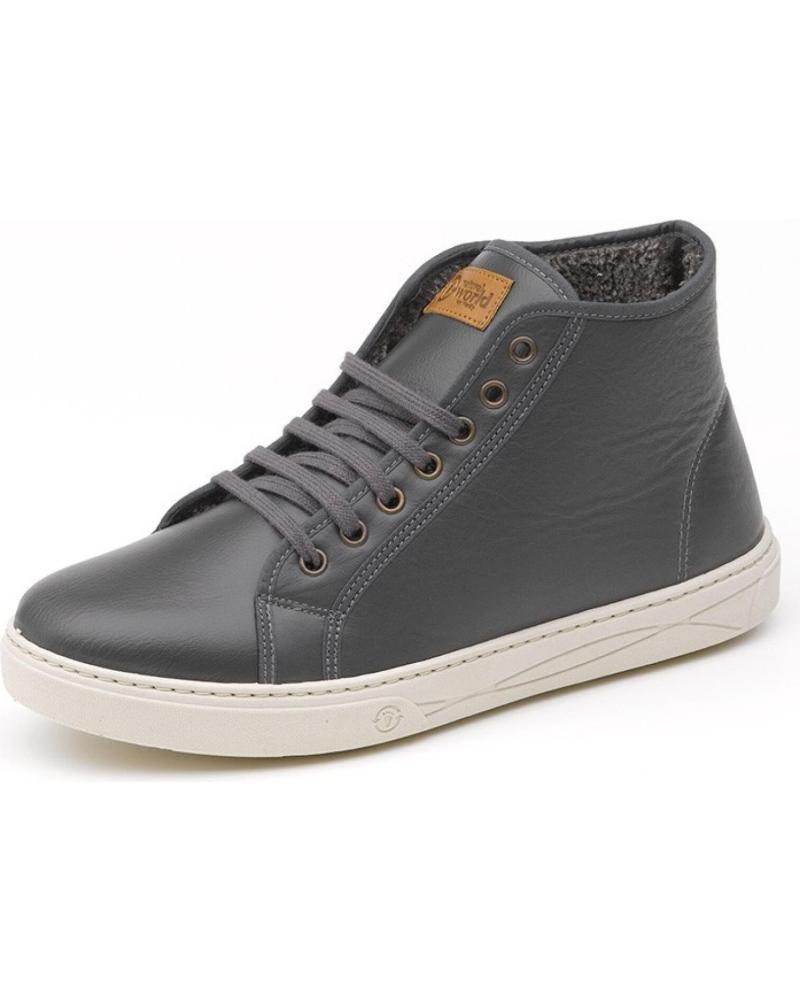 BOTAS ESPORTIVAS NATURAL WORLD BASKET 884 CINZA GRIS