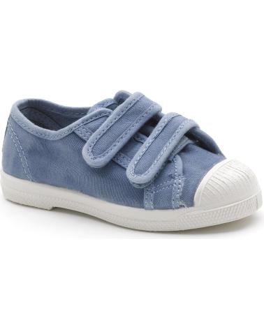 CANVAS-SNEAKER NATURAL WORLD 489E KLETTVERSCHLUSS MEHRFARBIG VARIOS COLORES