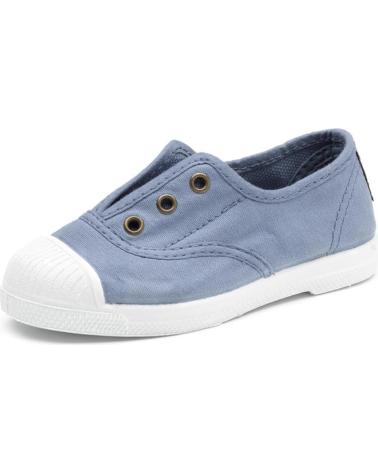 NATURAL WORLD ZAPATO NINO-A INGLES 470E - AZUL