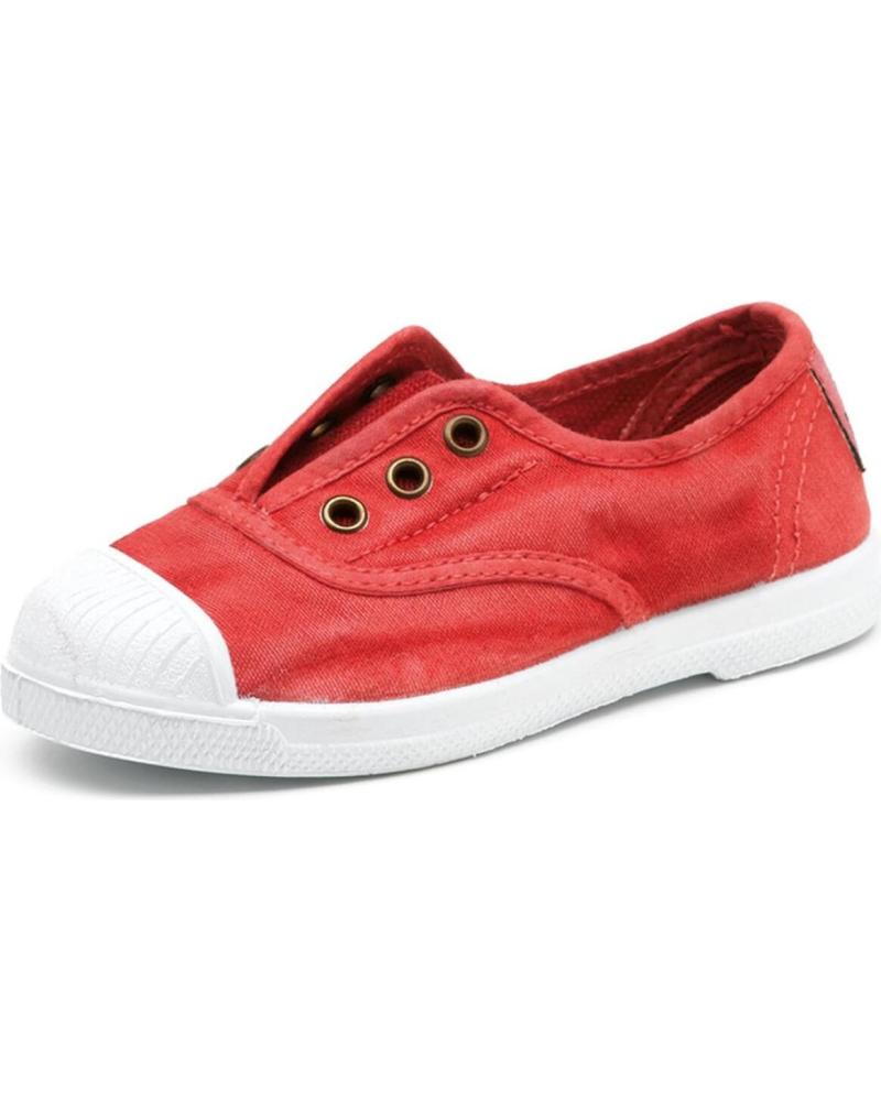 NATURAL WORLD ZAPATO NINO-A INGLES 470E - ROJO
