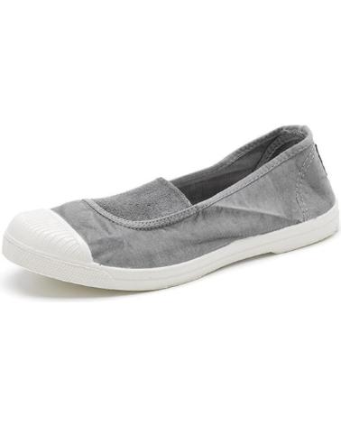 ELASTISCHER LEINENSCHUH NATURAL WORLD 103E GRAU GRIS