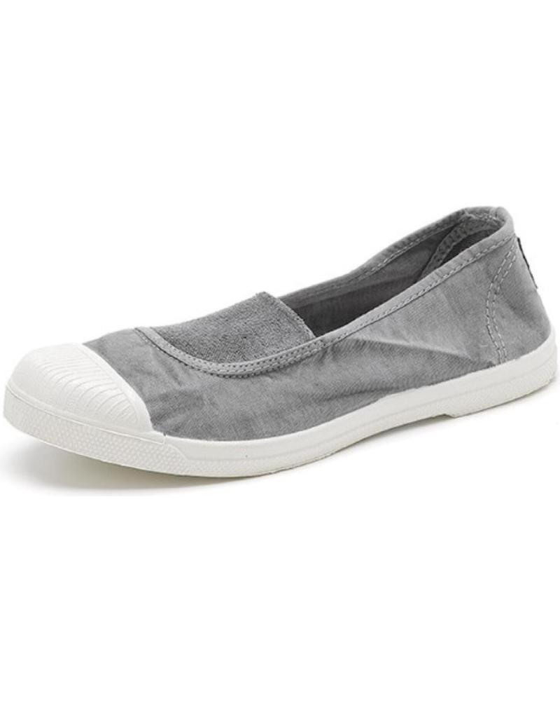 ELASTISCHER LEINENSCHUH NATURAL WORLD 103E GRAU GRIS