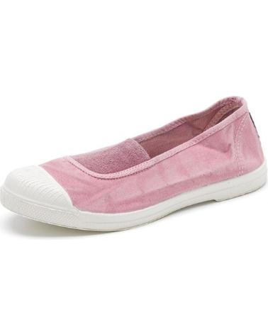 ELASTISCHER LEINENSCHUH NATURAL WORLD 103E ROSA ROSA