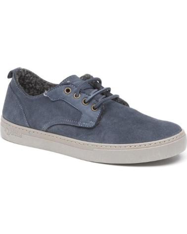 BLUCHER SNEAKERS NATURAL WORLD 6754 BLAU AZUL