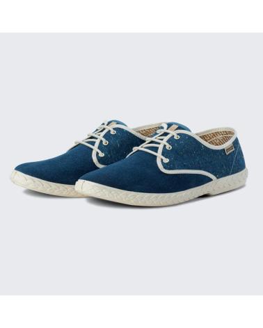 MAIANS SISTO CLASSIQUE - CHAUSSURE EN TOILE BLEUE POUR HOMME AZUL