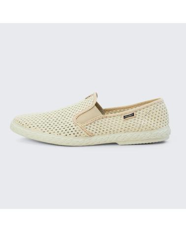 MAIANS JACINTO ESPADRILLE SLIP-ON EN MAILLE BEIGE BEIGE