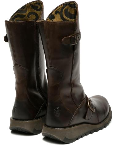 BOTA DE COURO FLY LONDON MES CASTANHA MARRóN