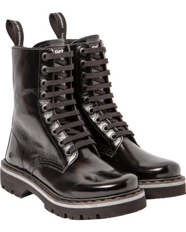 BOTA COM ATACADORES ART COMPANY MARINA 1166 PRETO NEGRO