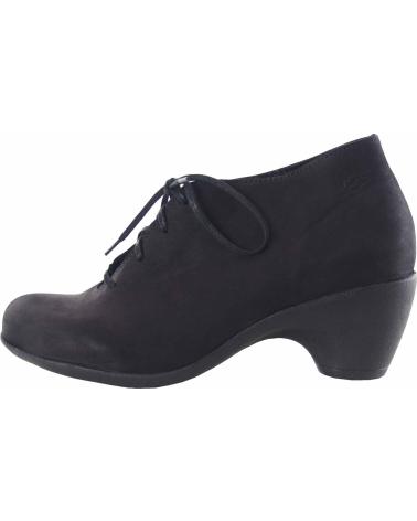 LOINTS OF HOLLAND JIVE 70690 - SCHWARZER SCHNÜRSTIEFELETTE MIT ABSATZ NEGRO