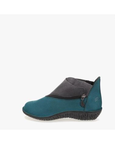 LOINTS OF HOLLAND FUSION 37534 STIEFELETTE SCHWARZ MIT ROTEM REISSVERSCHLUSS NEGRO