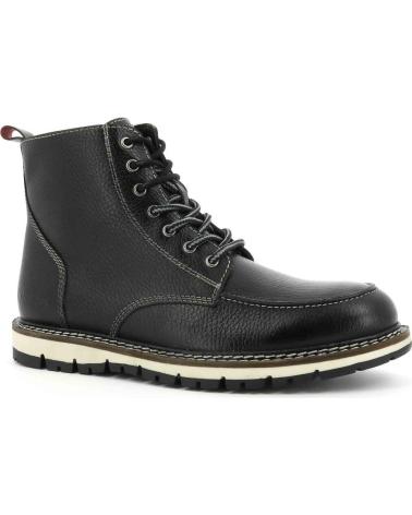 KICKERS TIMWY SCHWARZ - LEDERSTIEFEL IM WORKWEAR-STIL NEGRO