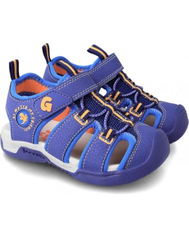 SANDALIA DEPORTIVA NIÑO GARVALIN 232850-A AZUL AZUL