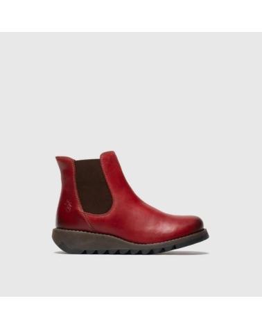 BOTA CHELSEA FLY LONDON SALV VERMELHA ROJO