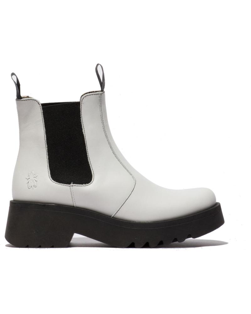 BOTTINE CHELSEA FLY LONDON MEDI BLANCHE BLANCO
