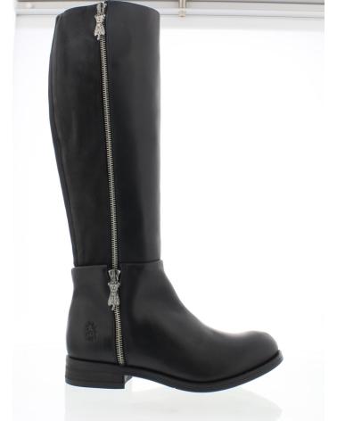 FLY LONDON BOTA ALTA ANAK PRETO NEGRO