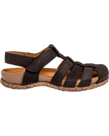 SANDALIA EL NATURALISTA TABERNAS N5862 UNISEX - NEGRO NEGRO