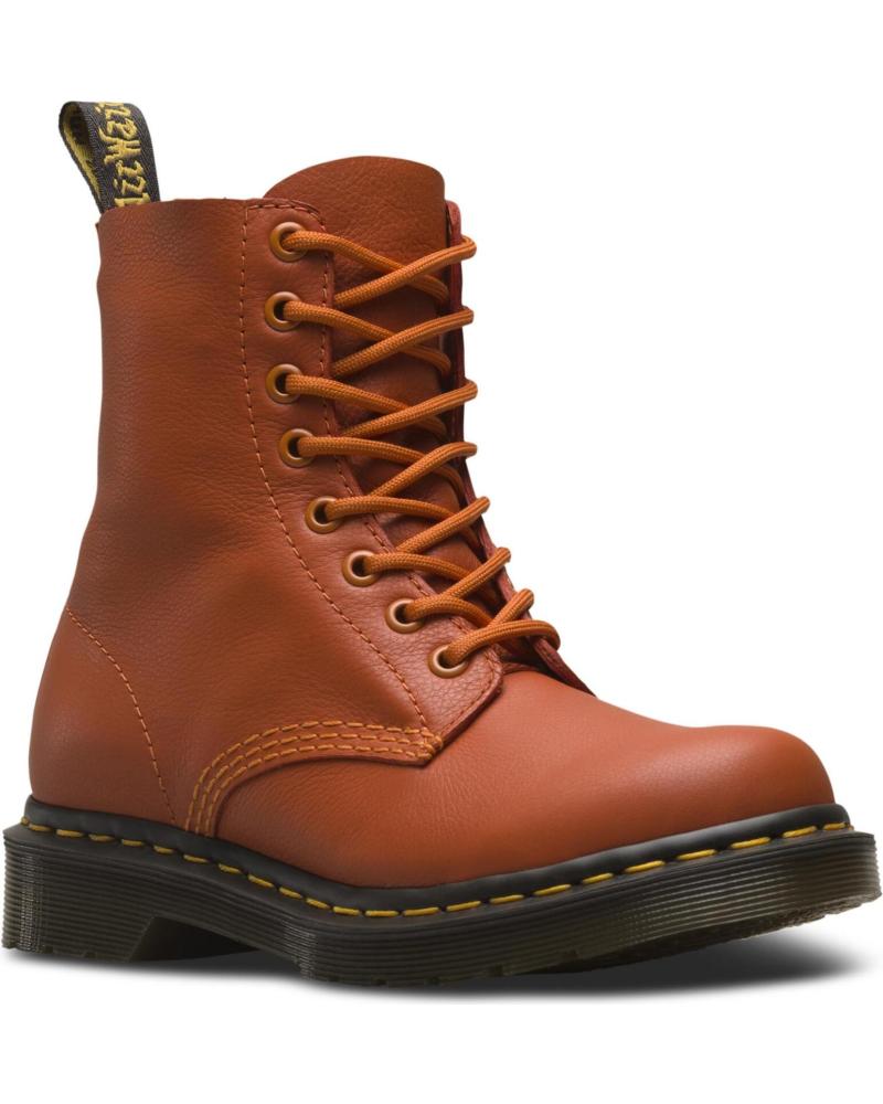 DR MARTENS STIEFEL PASCAL VIRGINIA UNISEX ORANGE NARANJA