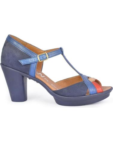 SANDALIA DE TACÓN DYSFUNCTIONAL STELLA 1.0 AZUL AZUL