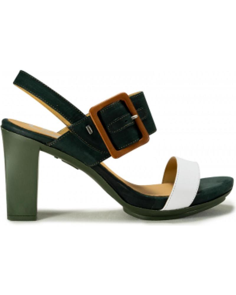 SANDALIA DE TACÓN DYSFUNCTIONAL KRAUT 1.0 VERDE VERDE