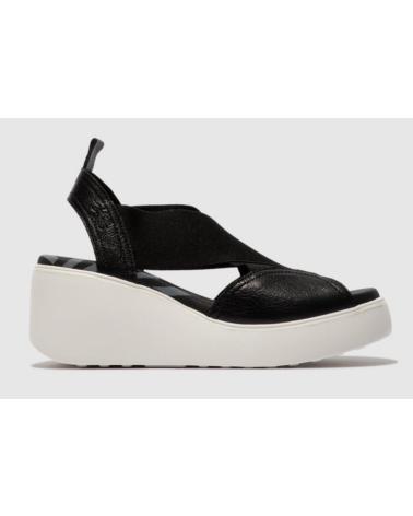 FLY LONDON SANDALIA CUNA DAIF 216 - NEGRO NEGRO